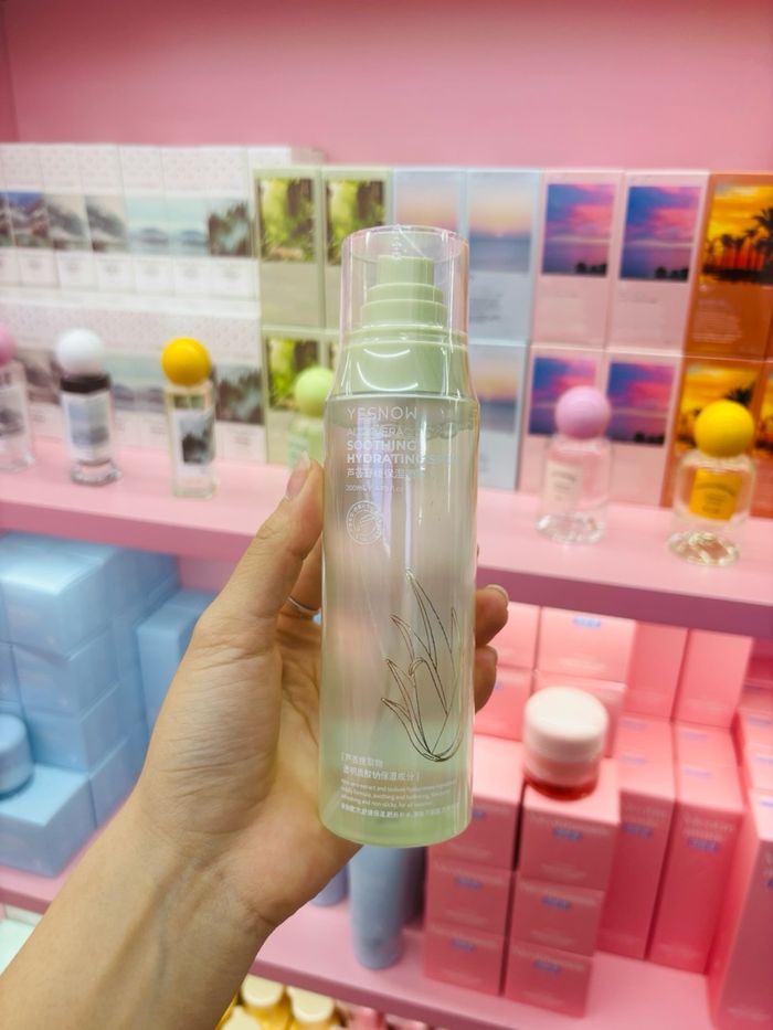🌱 Aloe mousturizer spray