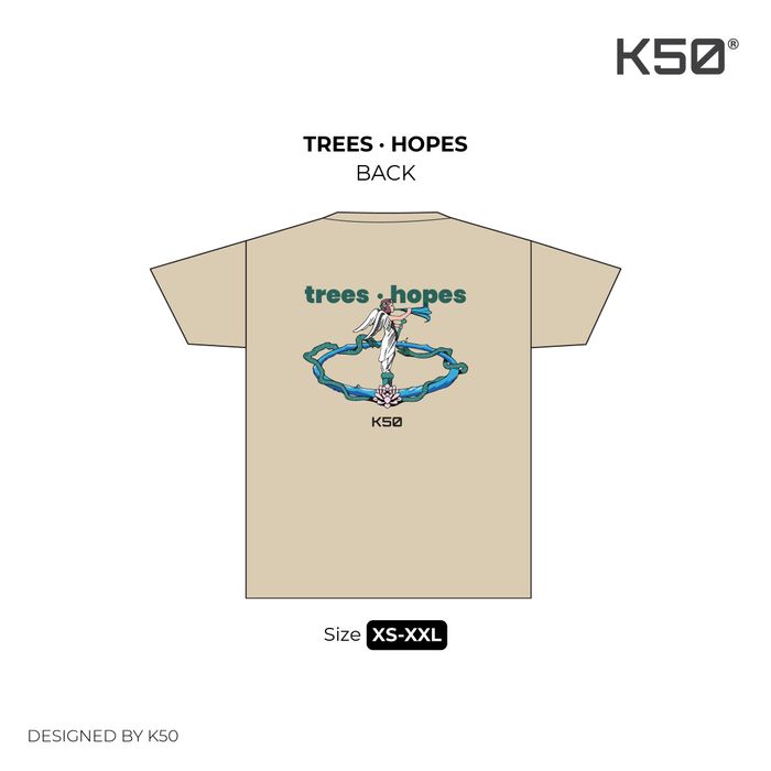 Trees & Hopes T-Shirt / FW25 Sand