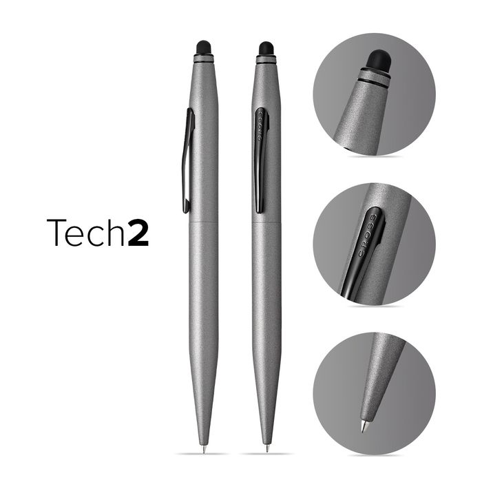 Tech2™ Titanium Gray Dual-function Pen