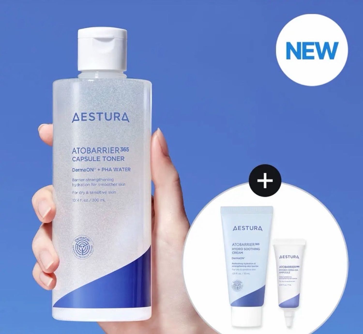 AESTURA ATOBARRIER 365 CAPSULE TONER 300ML NEW 