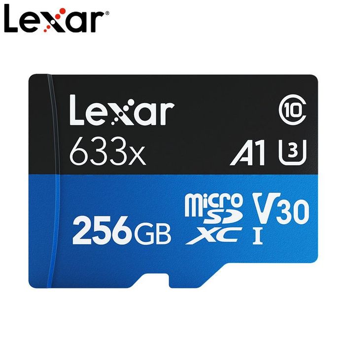 Lexar U3 256GB TF Card 4K UHD