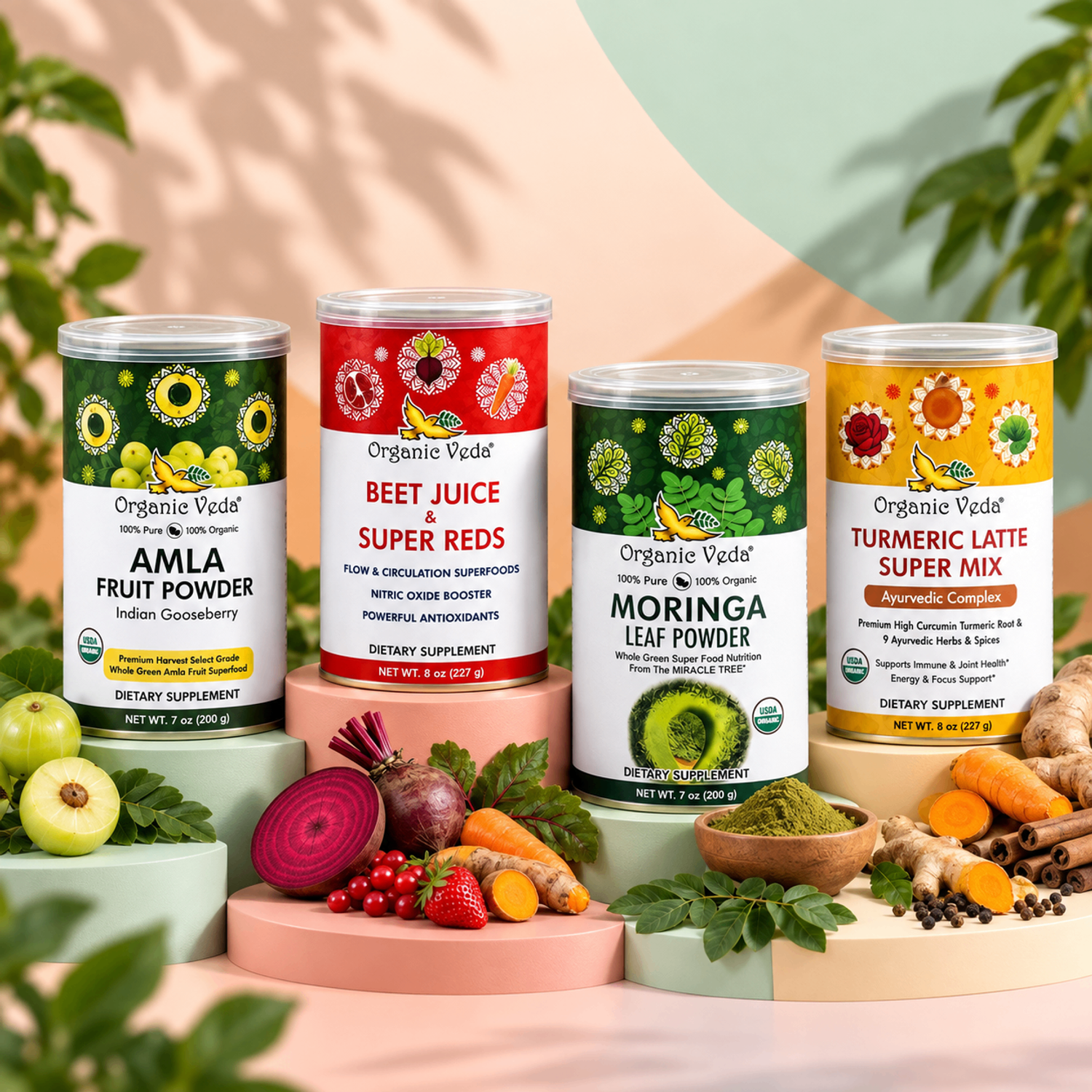 Organic Veda Superfood Vitality Bundle