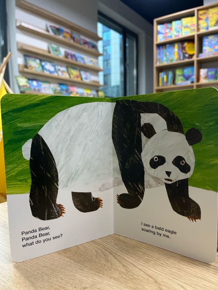 Panda bear What do you see