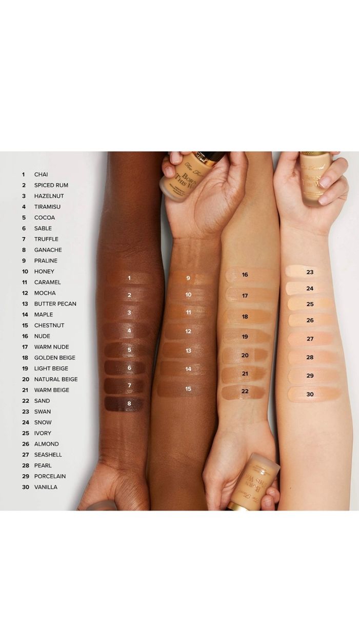 Too Faced Born This Way Undetectable Medium-To-Full Coverage Foundation
