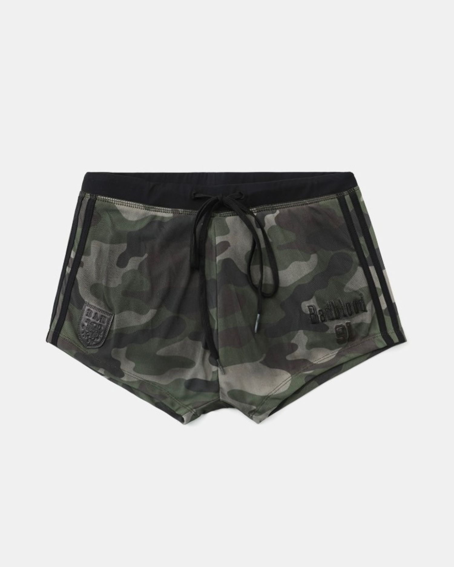 Vintage Club Boy Shorts - Green Camo