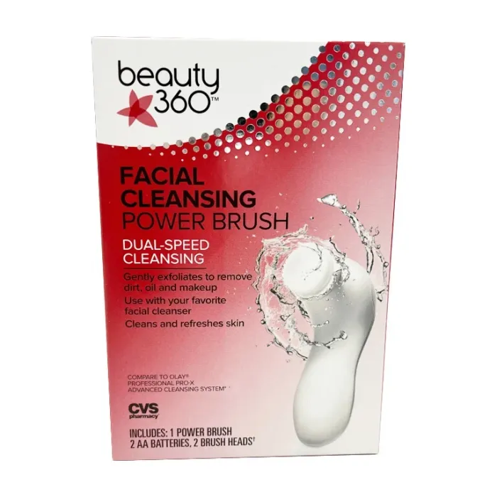 Beauty 360 Facial Cleansing Power Brush Dual Speed 