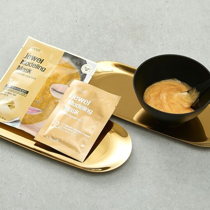 [ILOJE] Jewel Modeling Mask-Glam Gold 5ea 