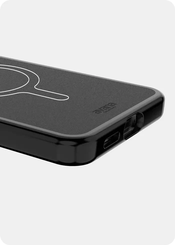 S25 FE Avana black ice case