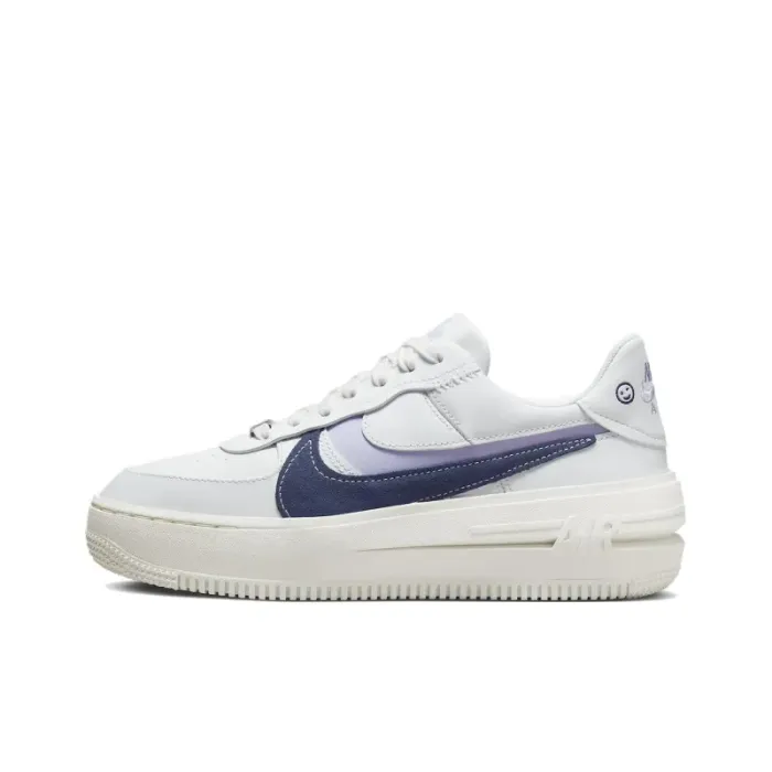 Nike Air Force 1 PLT.AF.ORM Summit White Oxygen Purple Women's
