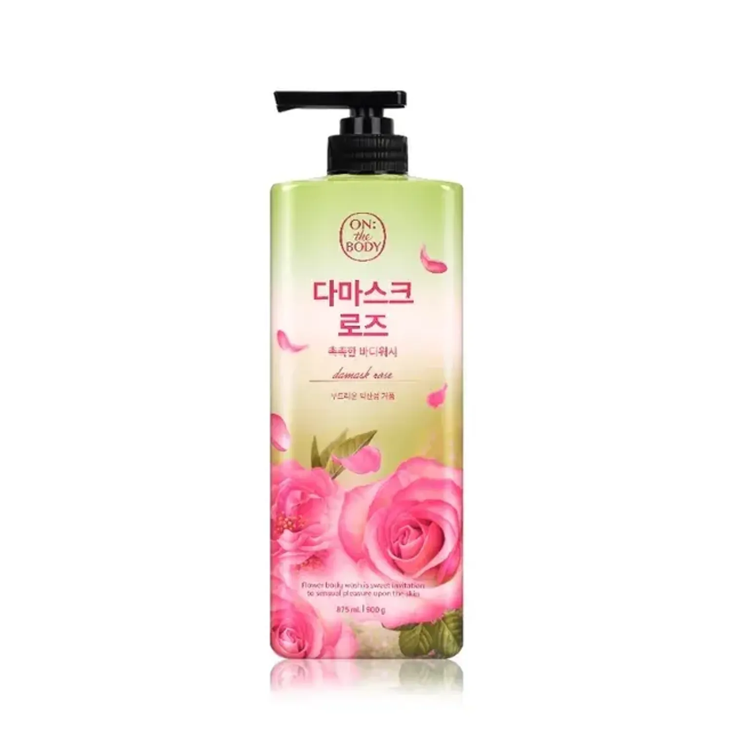 On The Body Blooming Damask Rose Body Wash 875ml