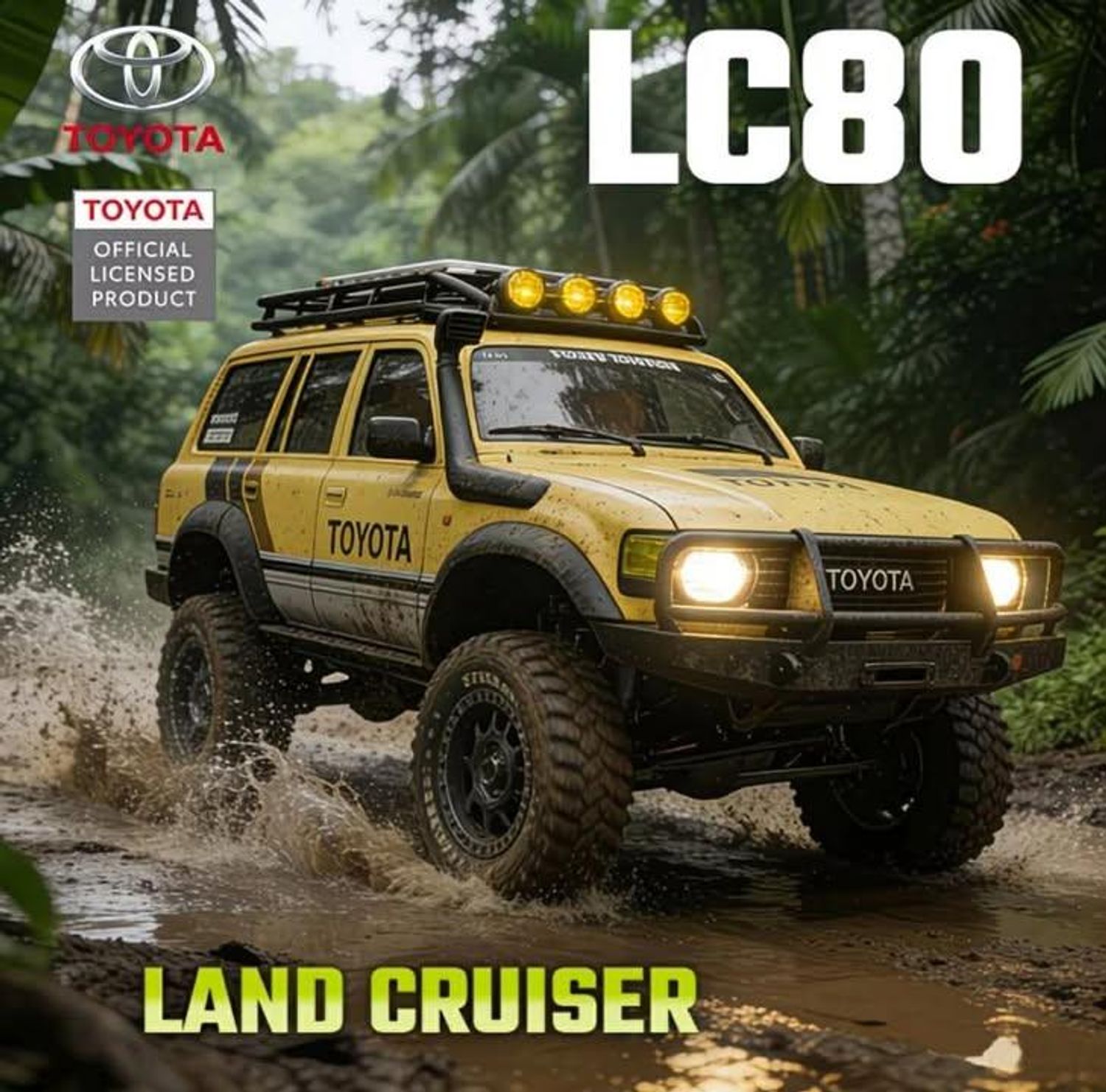 Toyota Land Cruiser 80 1/12scale