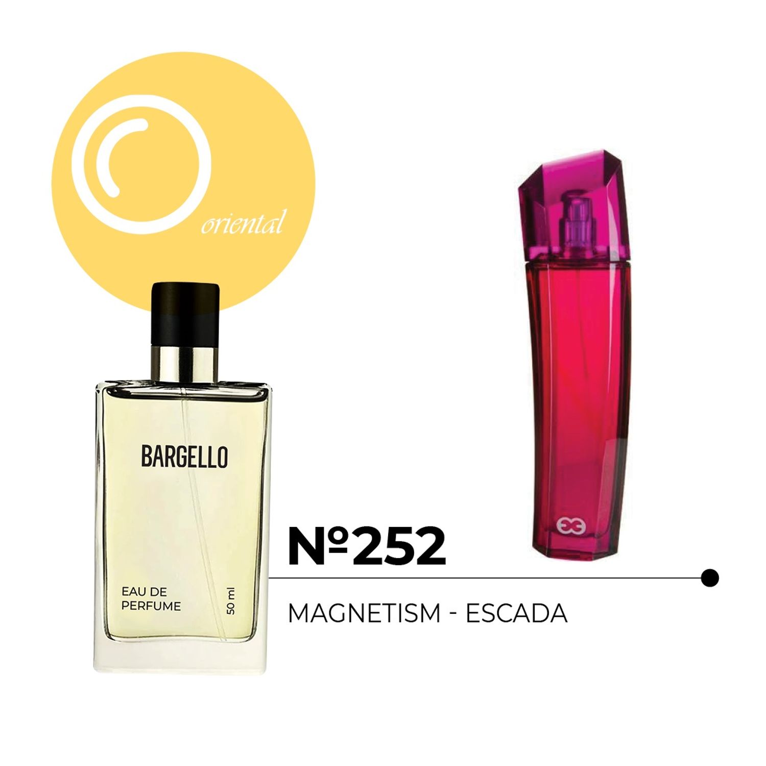 №252 for women 50 ml /Magnetism - Escada/