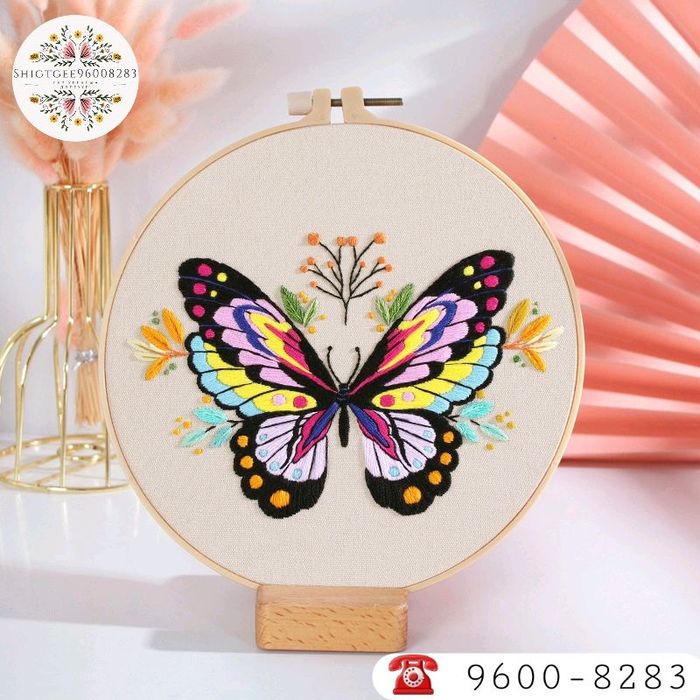 Эрвээхий уран хатгамал бэлдэц 