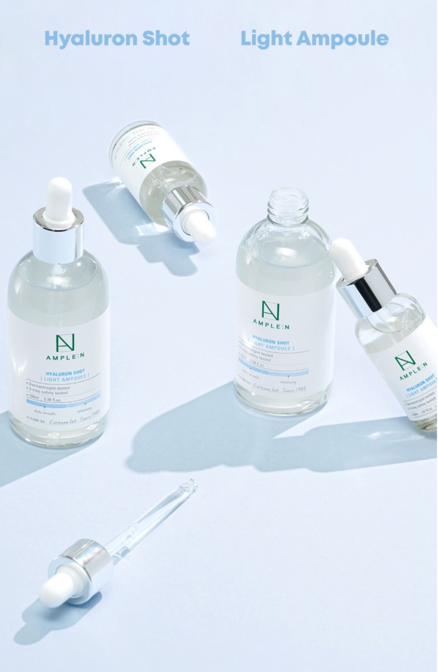 AMPLE:N HYALURON SHOT LIGHT AMPOULE 100ml 