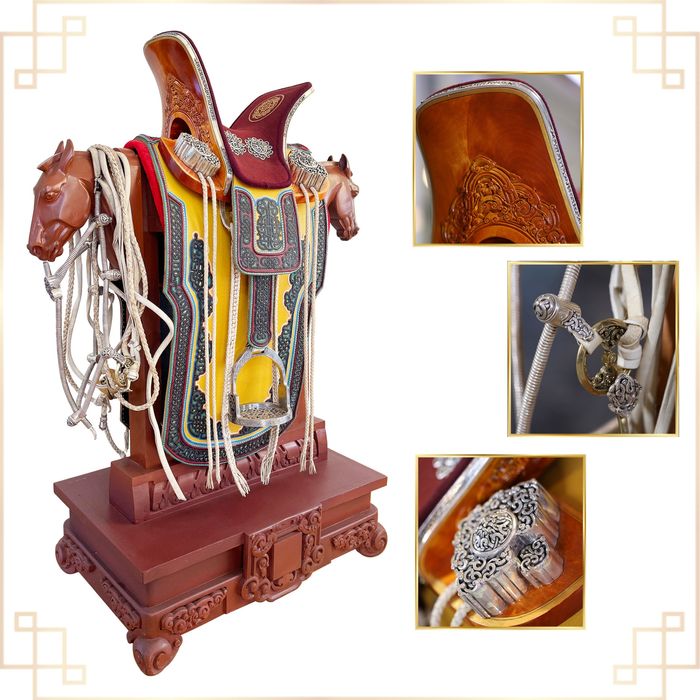 Мөнгөн эмээл - Мөнгөн талст урлан