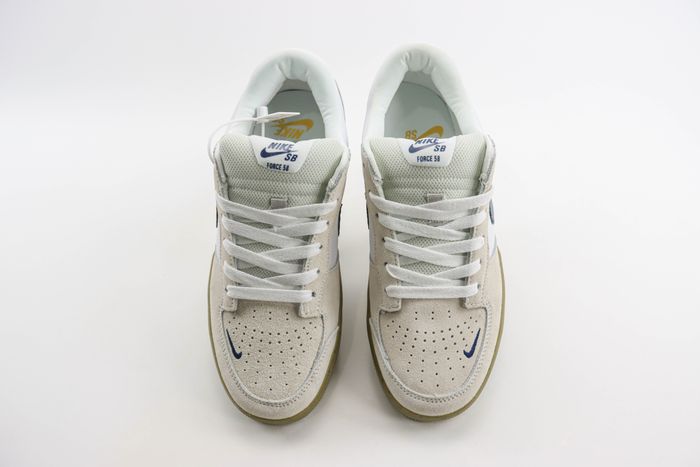 Nike SB Force 58 White Light Brown Gum