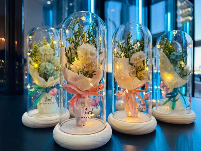 Гэрэлт хоргон мөнхжүүлсэн сарнай