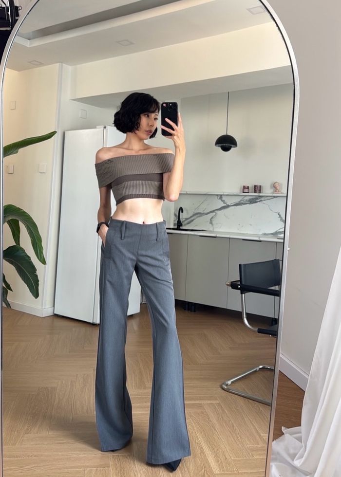 Low-Rise Casual Loose Pants
