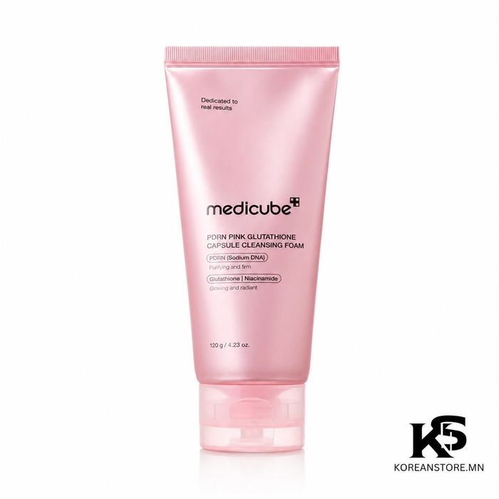 Medicube PDRN Pink Glutathione Capsule Cleansing Foam - 120g