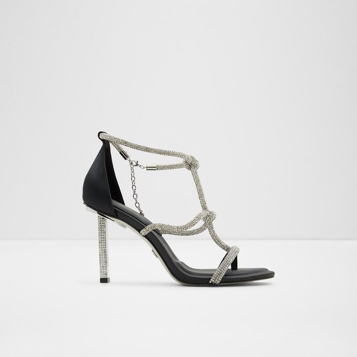 MARJAN-1-BLACK-Ladies Dress Sandals