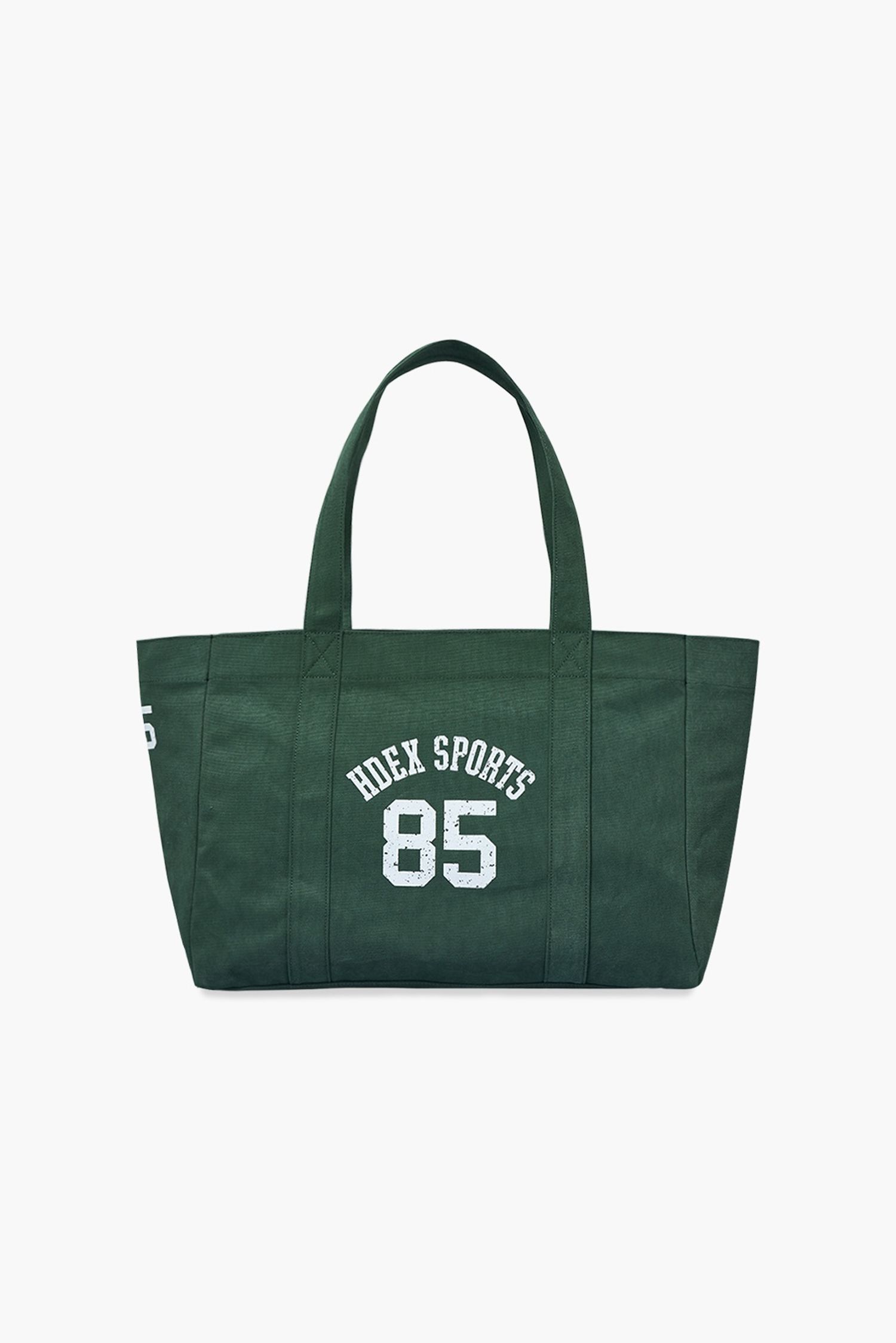 Sporty Cotton Big Shoulder Bag/Green/