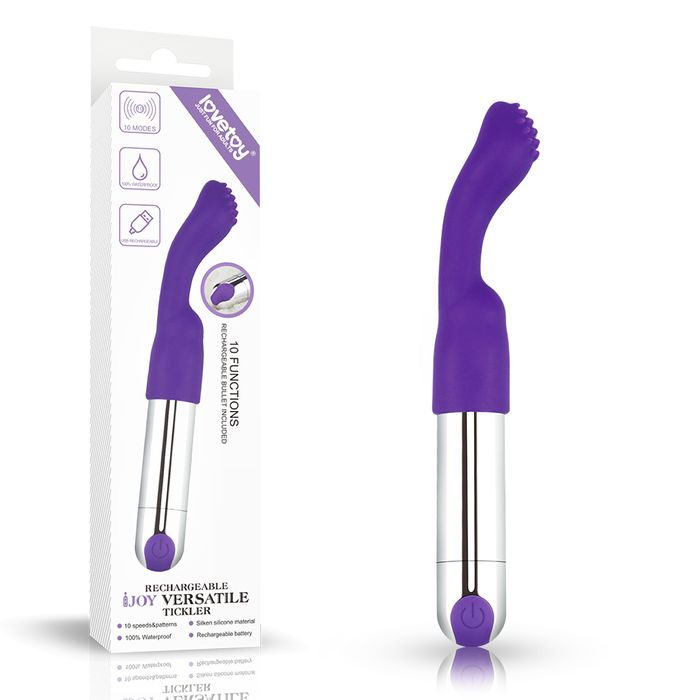 Rechargeable joy versatile tickler