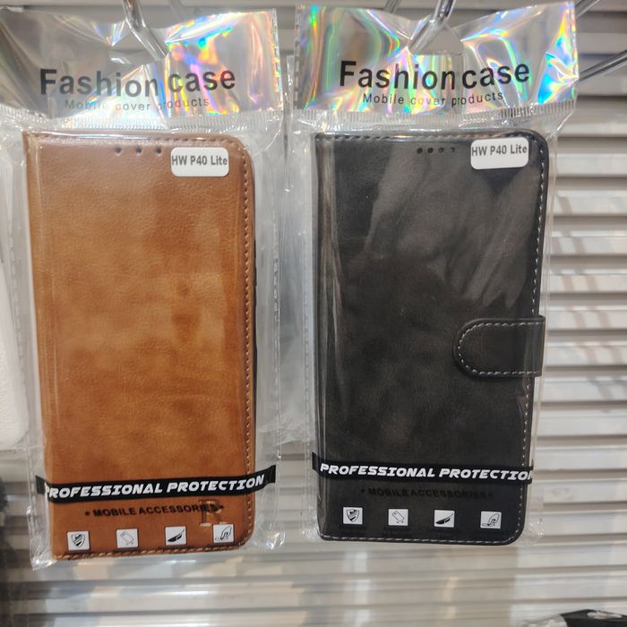 Huawei P40 Lite Зурагтай & Хавтастай Кэйс 