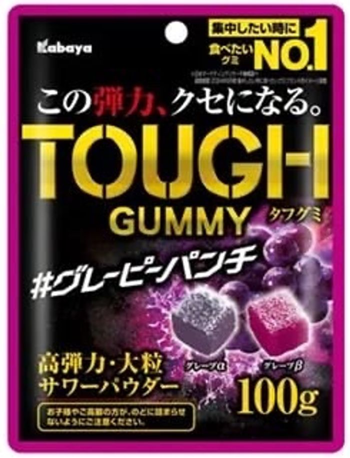 tough gummy GrapePunch 100gm