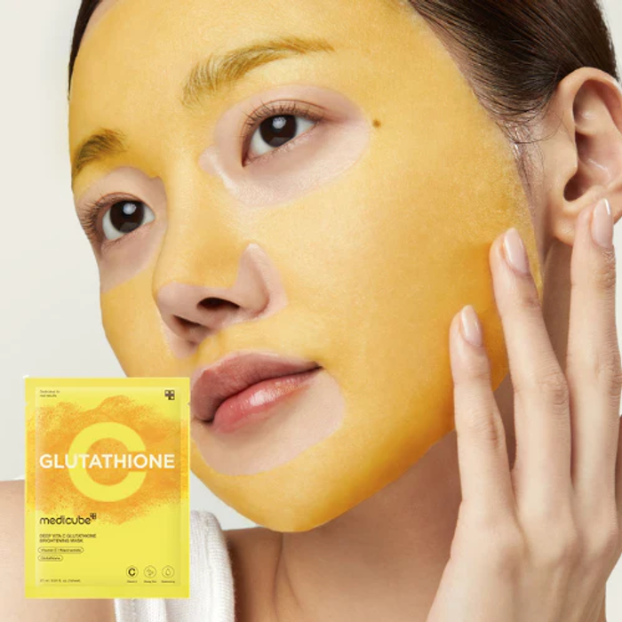 medicube - Deep Vita C Glutathione Brightening Mask