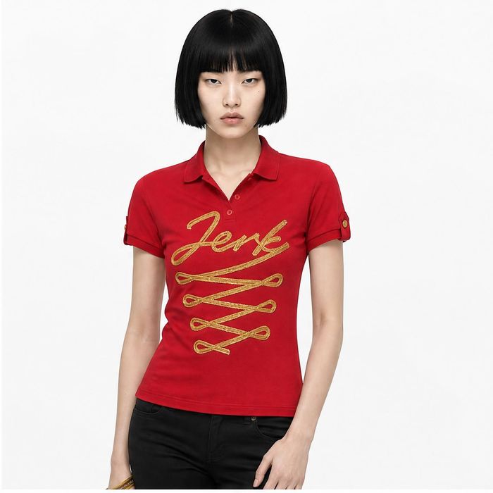 Gold Braid Military Polo