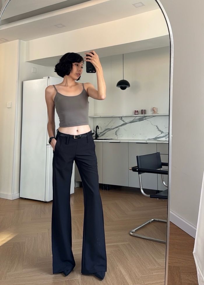 Low-Rise Casual Loose Pants