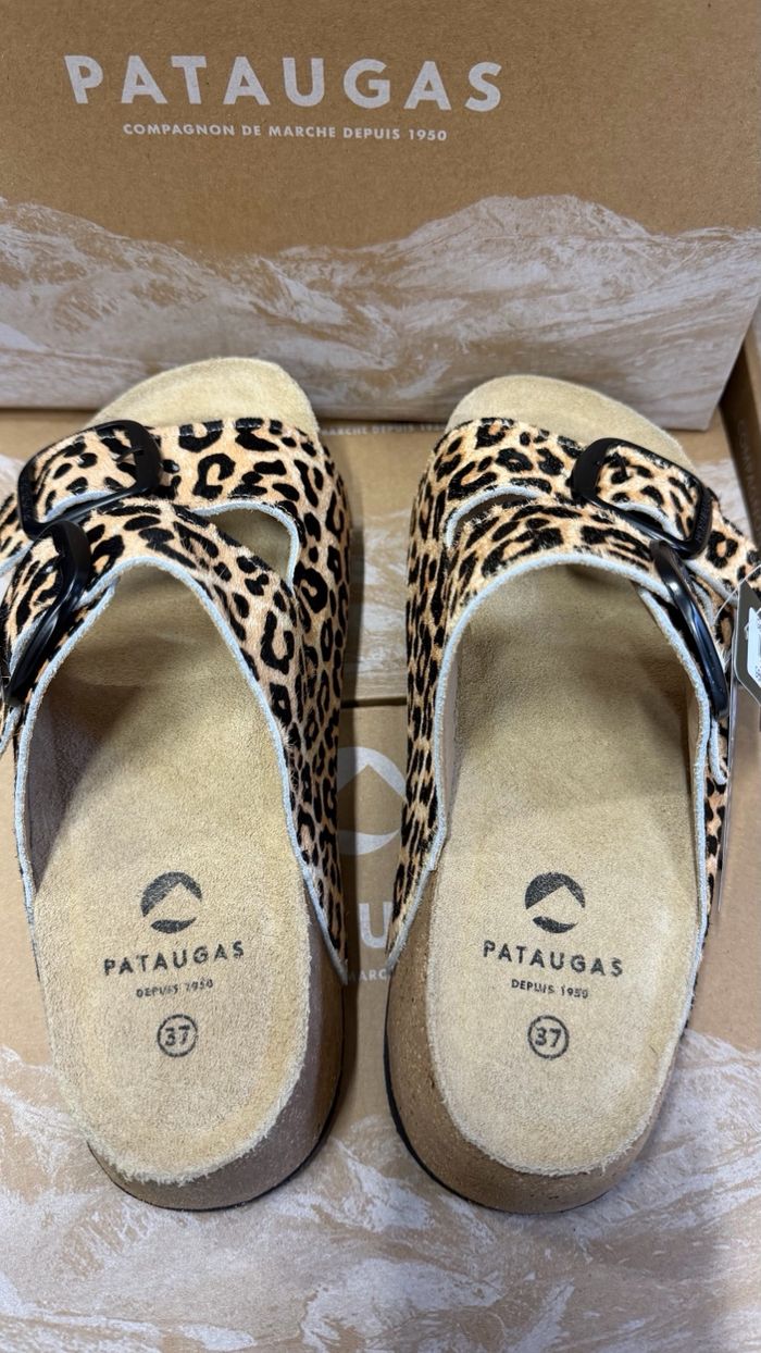 Pataguas leopard sandal
