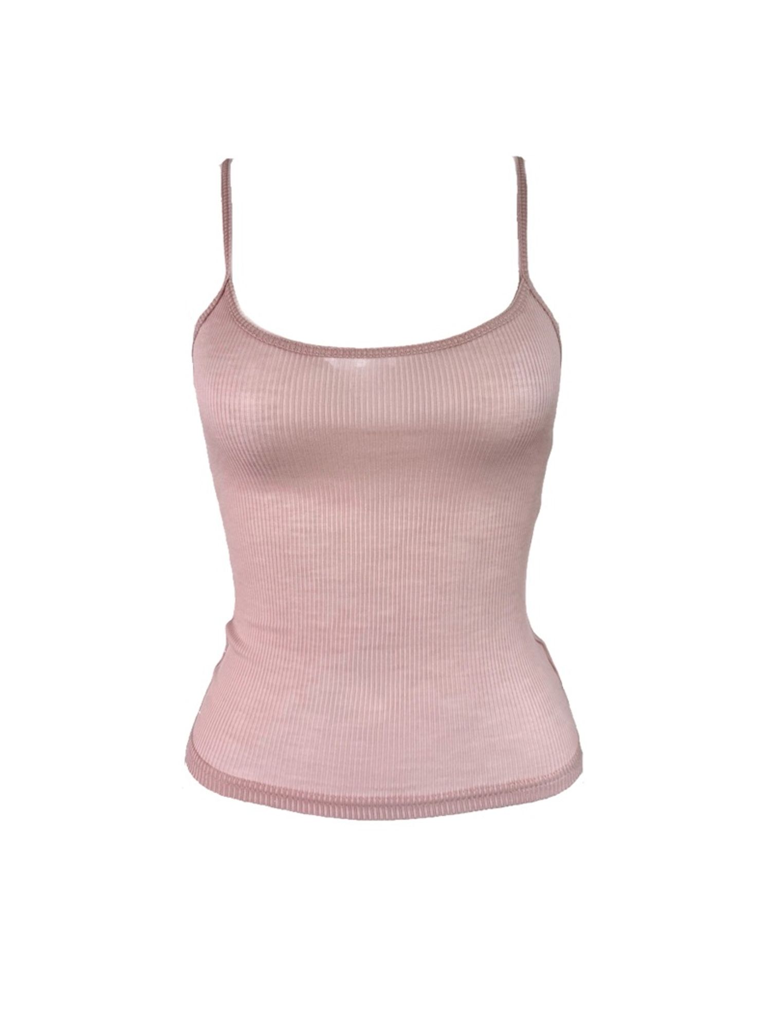 Layer Strap top /rose pink/ 