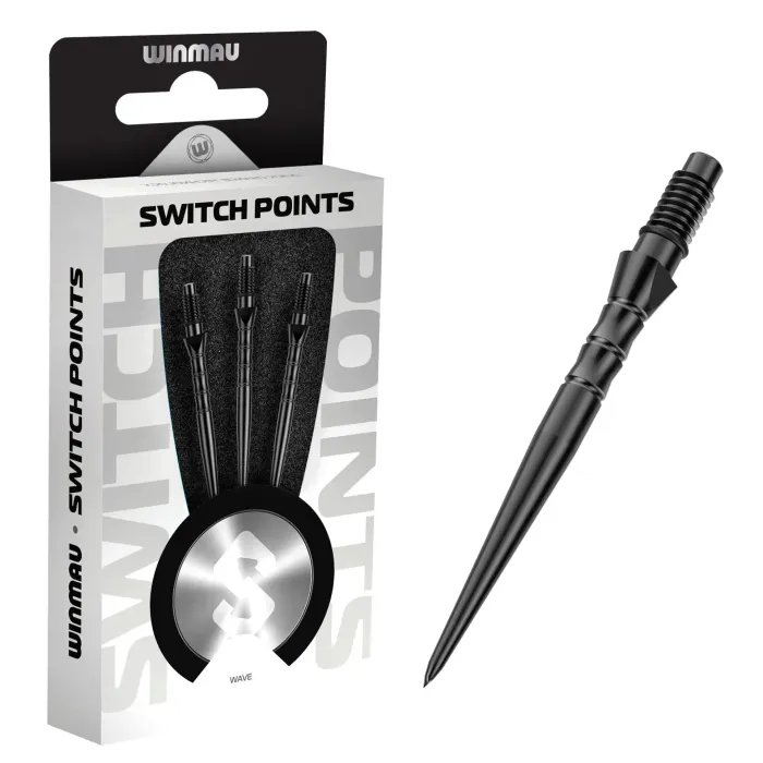 WINMAU Switch Points - Wave Black