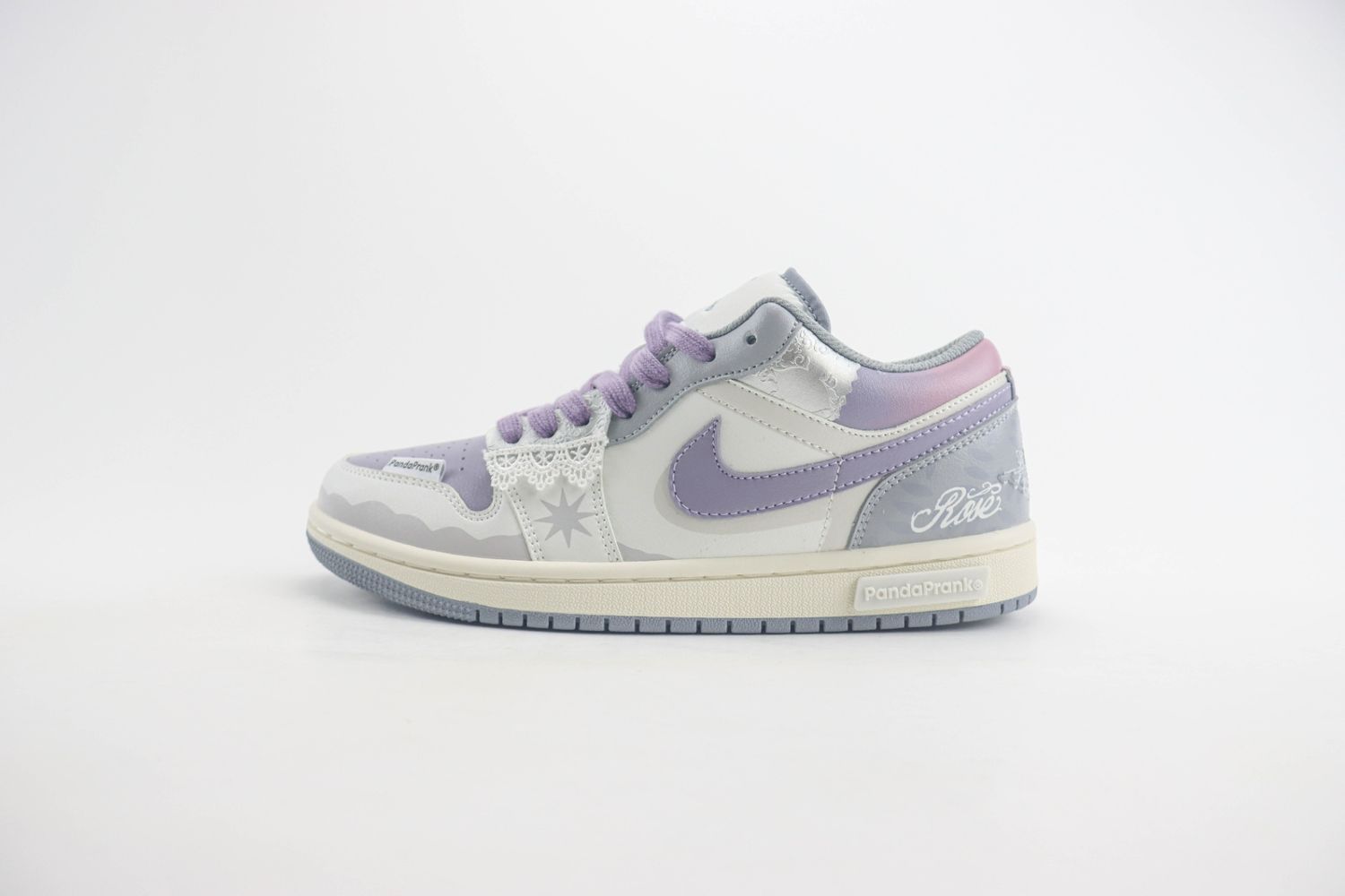 Rose Medal - Women's Jordan 1 Low Custom 