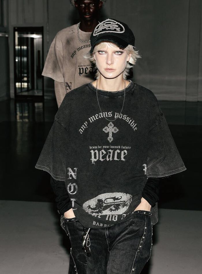 Mystic Big Patch Ball Cap - Dusty Black