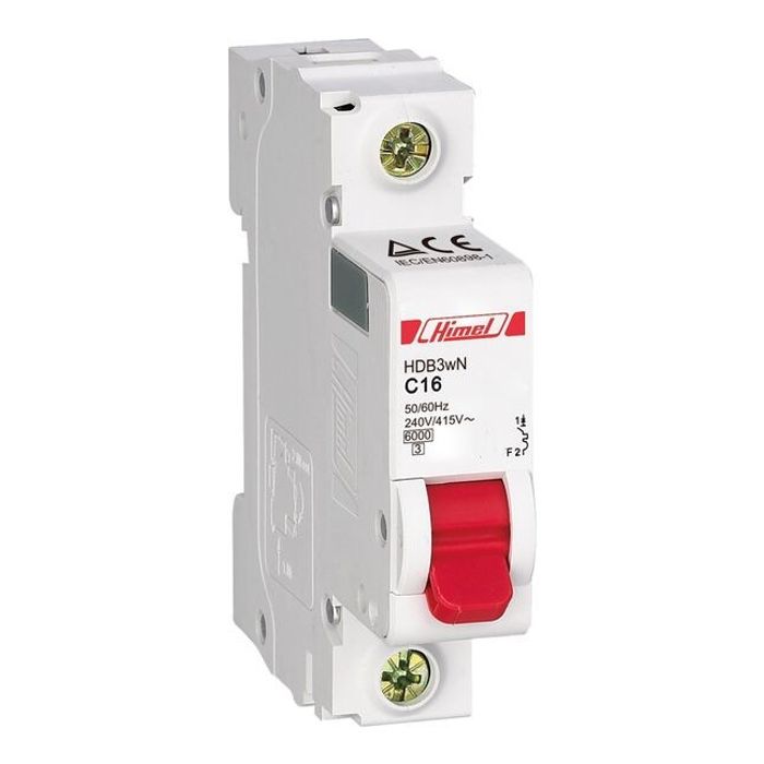 HDB3W - 1P - 4.5kA - 63A