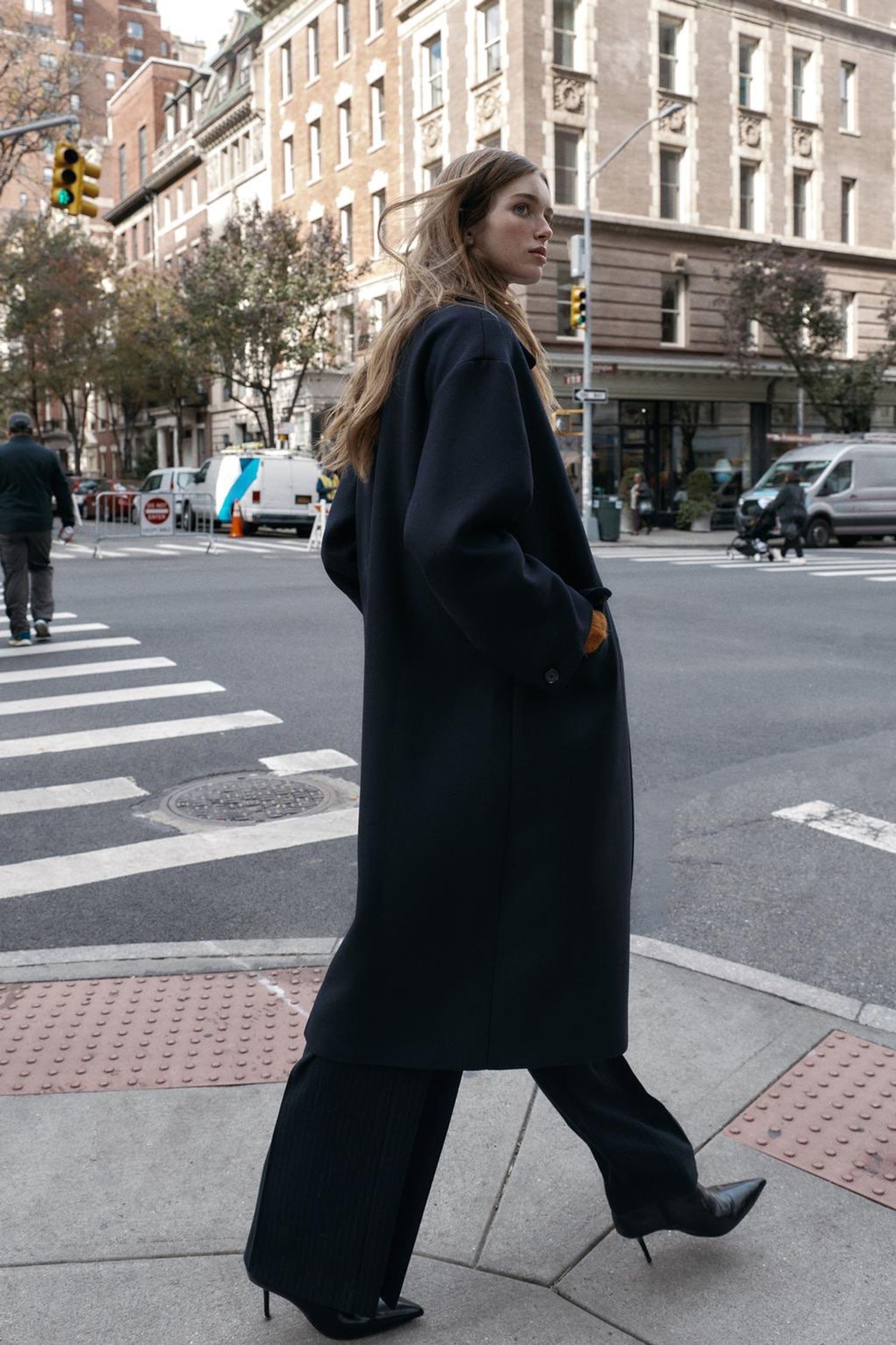 oversized wool coat