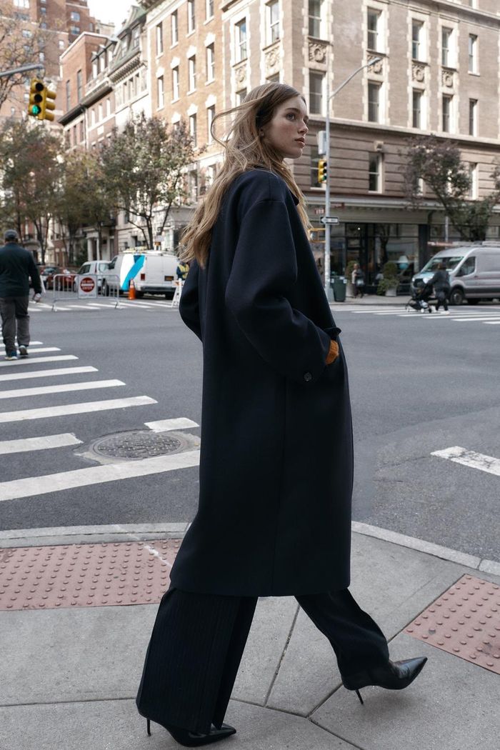 oversized wool coat