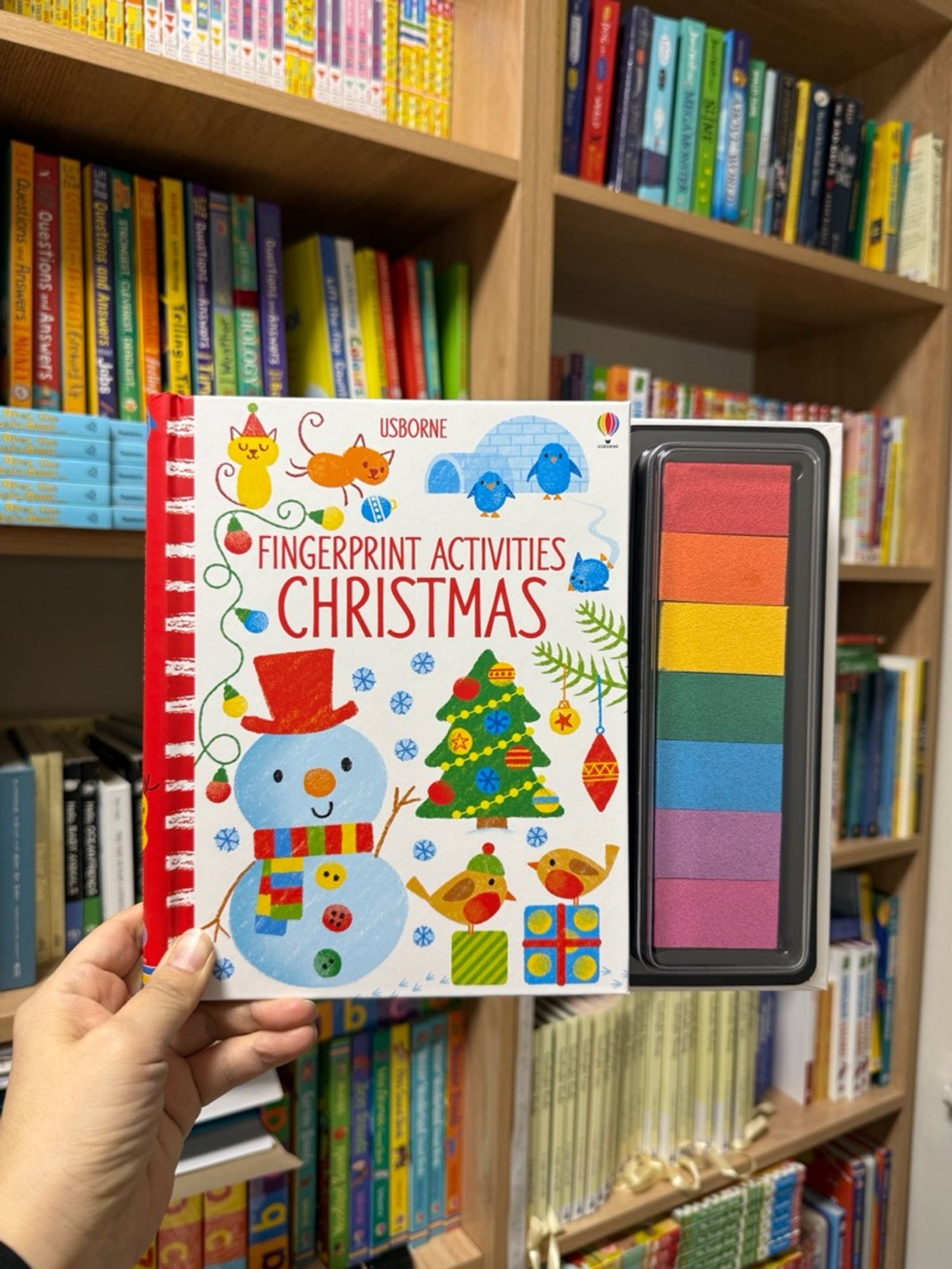 Christmas fingerprint activities