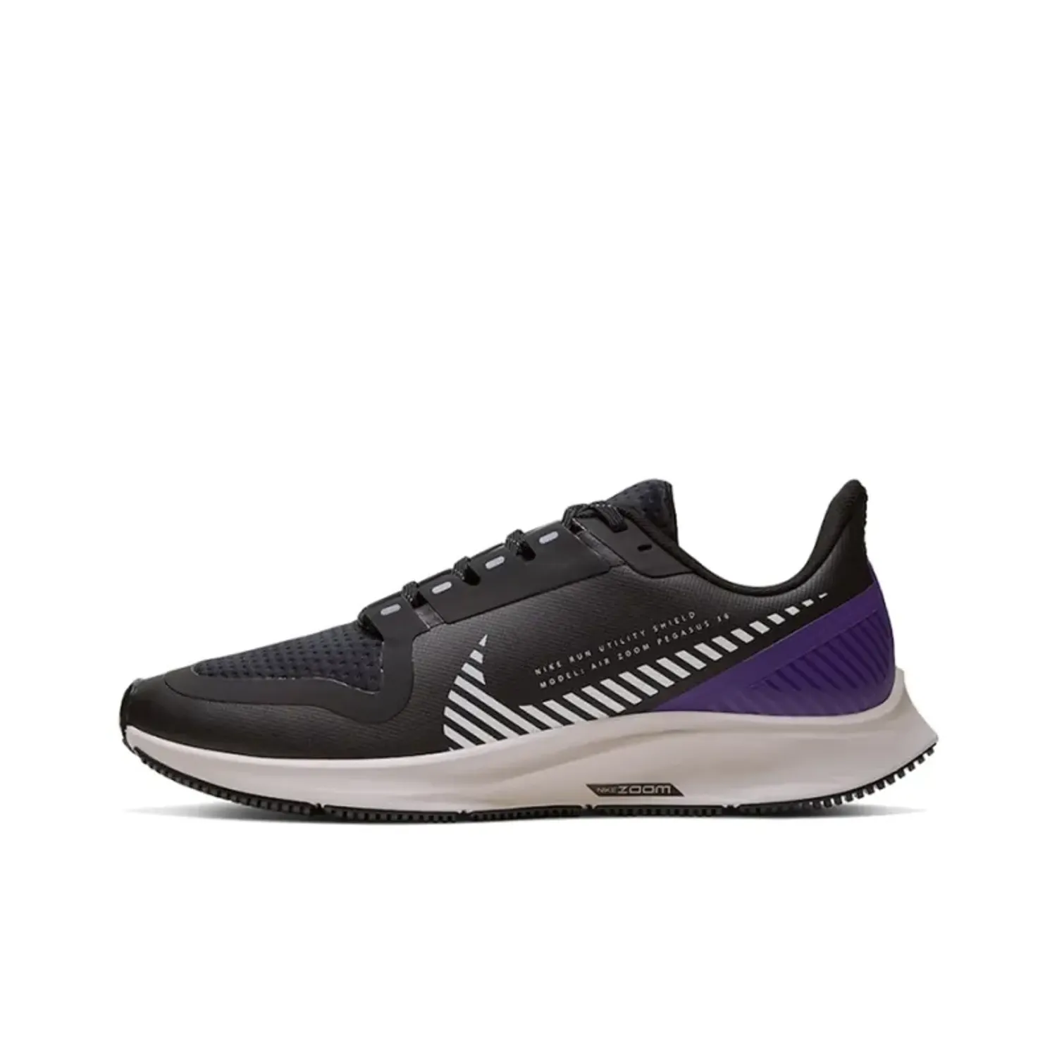 Nike Pegasus 36 Running Shoes Women's Low-Top BlackPurple