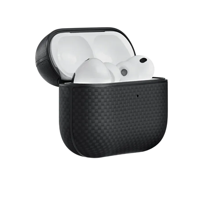 AirPods Pro 3 Aramid fiber magnetic case black  