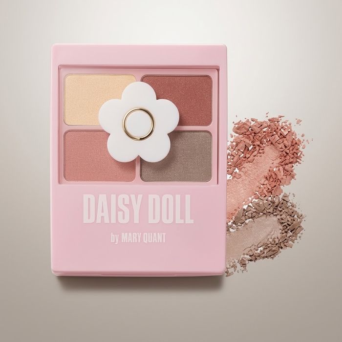 Daisy Doll нүдний будгийн палитр PK-03 ягаан, 4 өнгө