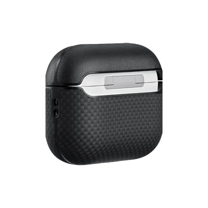 AirPods Pro 3 Aramid fiber magnetic case black  