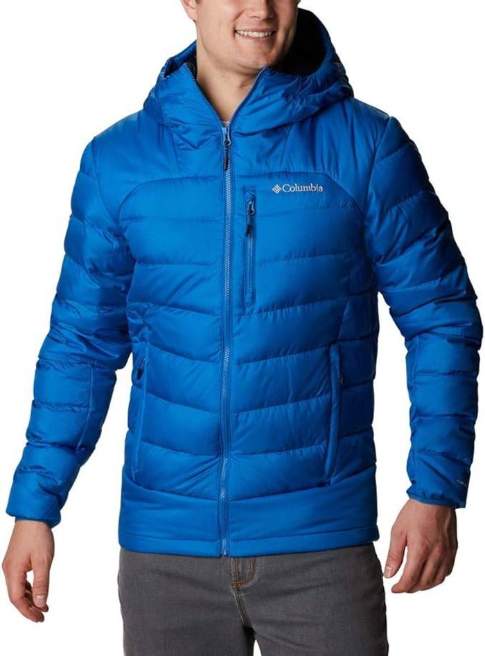 Columbia Men's Down Hooded Jacket Down Coat