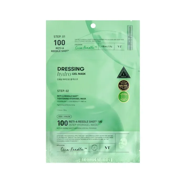 VT Cosmetics Reti-A Reedle Shot 100 2-Step Hydrogel Mask 