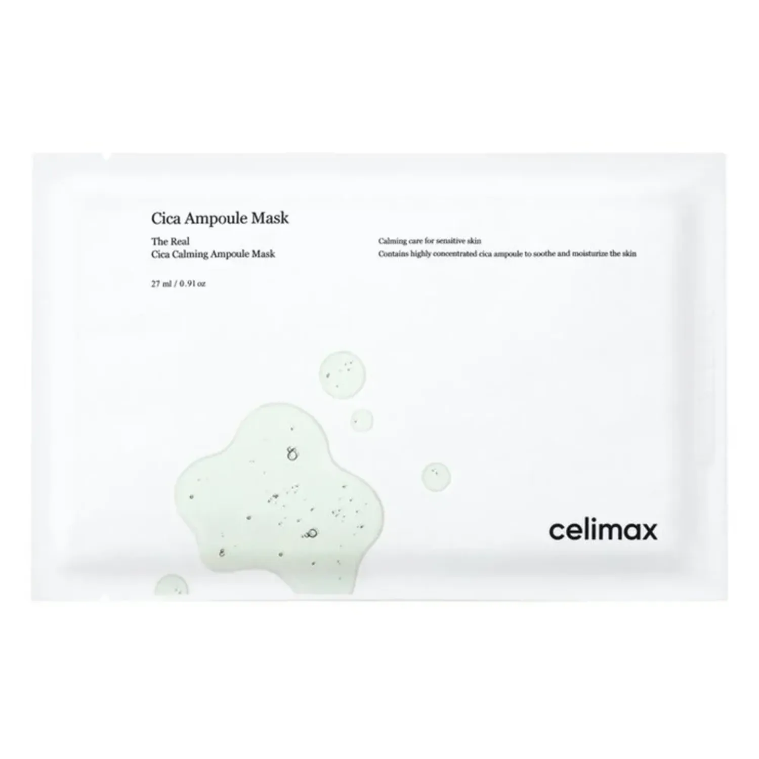 CELIMAX The Real Cica Calming Ampoule Mask