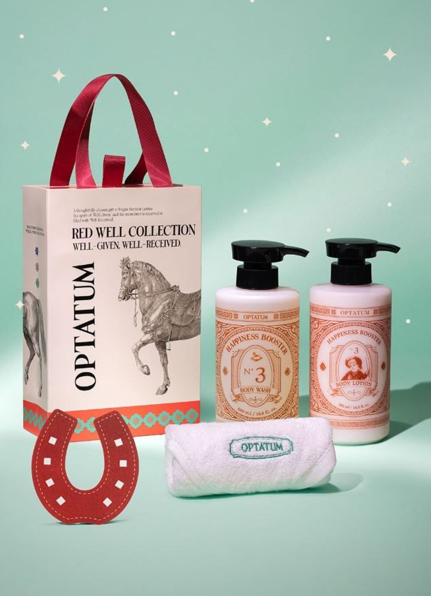 Perfume Body Wash & Body Lotion 500ml SET (Happiness Booster)