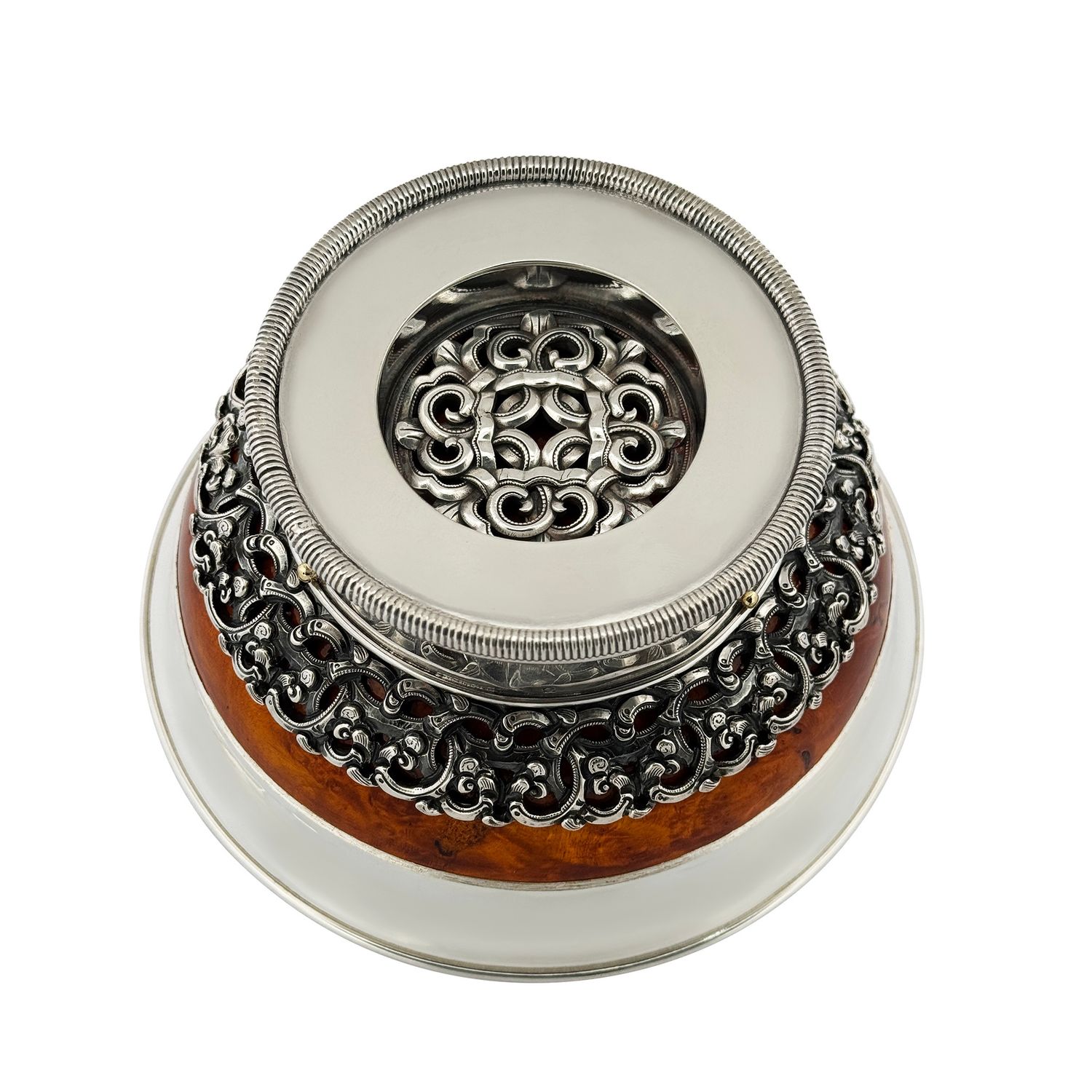 Мөнгөн аяга (МА6), угалзан хээ, шинэ