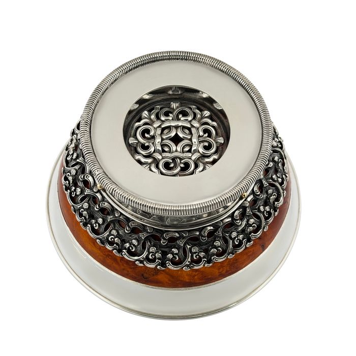 Мөнгөн аяга (МА6), угалзан хээ, шинэ